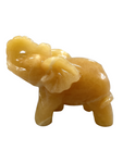 Yellow Calcite Elephant #188