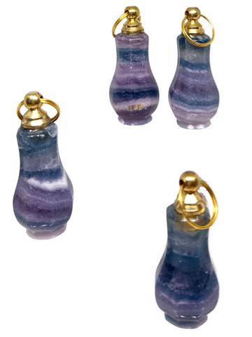 Fluorite Bottle Pendant