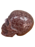 Strawberry Quartz Skull #238 - 11.5cm