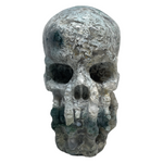 Moss Agate Skull #262