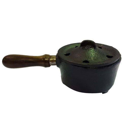Cast Iron Mini Cauldron with Handle