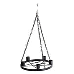 Hanging Pentacle Candle Holder 22cm