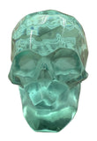 Blue Obsidian Skull #328