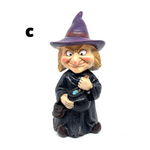 Witch & Wizard Bobble Heads 15cm - 4 assorted