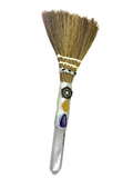 Besom Broom with Rose Quartz Point #405