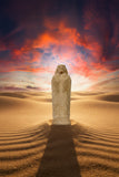 Sandstone Sarcophagus #43 - 14cm