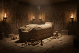 Sandstone Sarcophagus #43 - 14cm