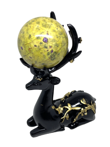 Deer Sphere Stand