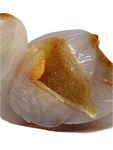 Agate Geode Duck #394