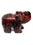 Mahogany Obsidian Elephant #141 - 5cm