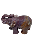 Moss Agate Elephant #311 - 10cm