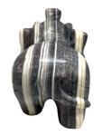 Zebra Calcite Elephant #381 - 1.7 Kg