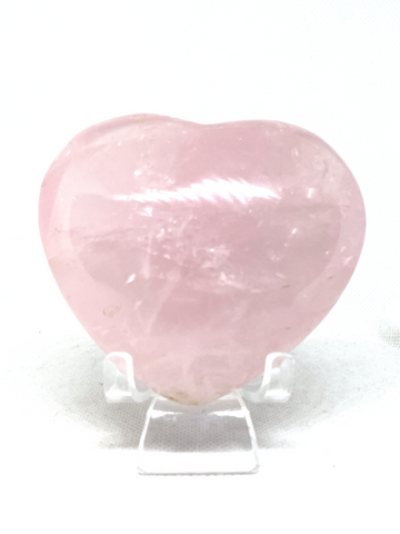 Rose Quartz Heart #290 - 8cm