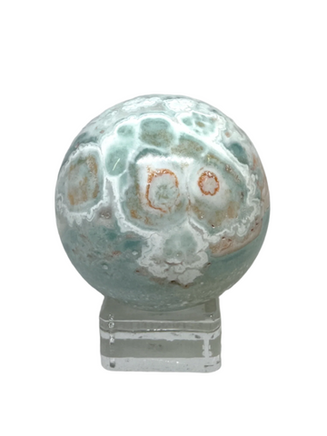 Hemimorphite Sphere #353 - 5.3 cm