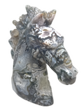 Moss Agate Horse Head #237