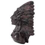 Garnet Indian Bust 16.5cm