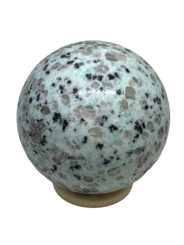 Kiwi Jasper Sphere #393 - 6.8cm