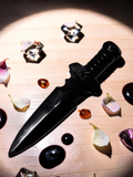 Black Obsidian Knife/Dagger (Athame) #52