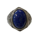 Lapis Lazuli Men's Adjustable Ring
