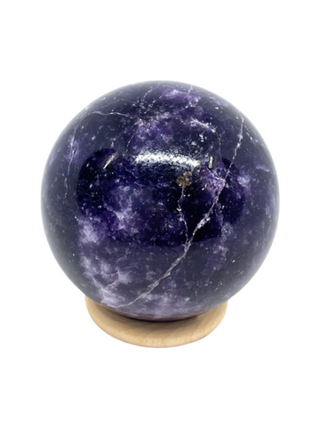 Lepidolite Sphere #386 - 6cm