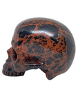 Mahogany Obsidian Skull #410