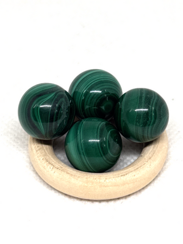 Malachite Mini Sphere - 1.5cm