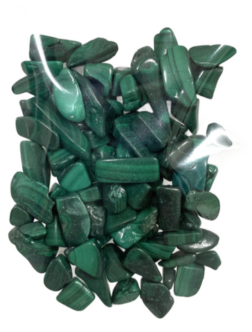 Malachite Crystal Chips (large) - 100g