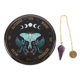 Lunar Moth Pendulum Divination Kit