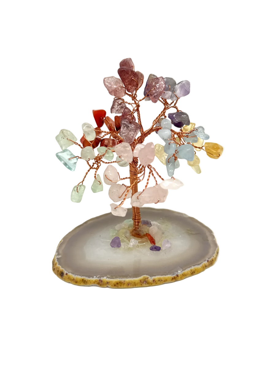 Multi-Crystals Tree 8cm – Wicked Crystals and Things