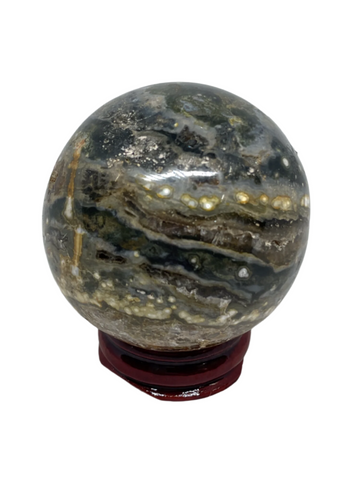 Ocean Jasper Sphere #370 - 5.7cm
