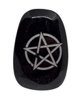 Black Obsidian with Pentagram Print #61