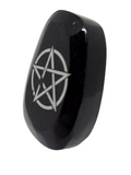 Black Obsidian with Pentagram Print #61