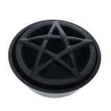 Cast Iron Pentacle Incense Burner