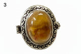 Pietersite Poison Ring - Adjustable