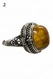 Pietersite Poison Ring - Adjustable