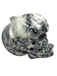 Black Lace Serpentine Pumpkin Skull #318