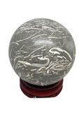 Shell Jasper Sphere #365 - 4.8cm