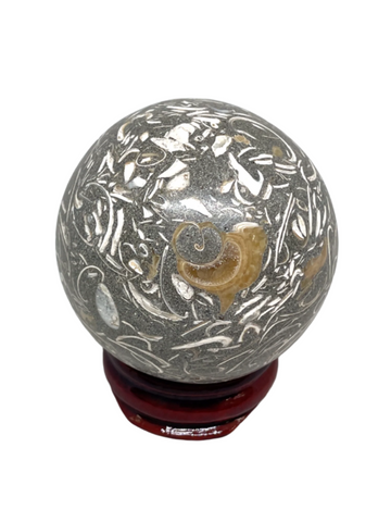 Shell Jasper Sphere #366 - 5.1 cm