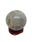 Shell Jasper Sphere #367 - 4.4 cm