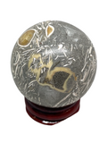 Shell Jasper Sphere #365 - 4.8cm