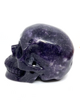 Lepidolite Mica Skull #121 - 9.3cm