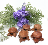 Wooden Sphere Stand 2.5cm