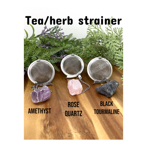 Crystal Tea/Herb Strainers