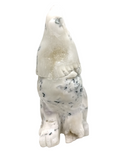 Moss Agate Wolf #26