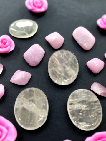 Clear Quartz Worry Stone