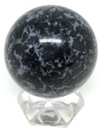 Mystic Merlinite (Indigo Gabbro) Sphere # 168 - 4cm