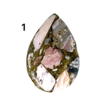 Copper Rhodochrosite Cabochons - Lot #19