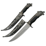 Silver Wolf Fixed Blade - 35cm