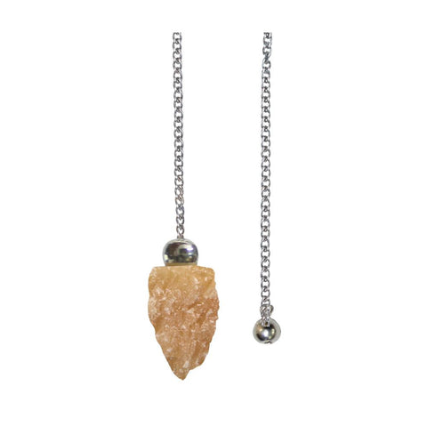 Natural Yellow Aventurine Point Pendulum