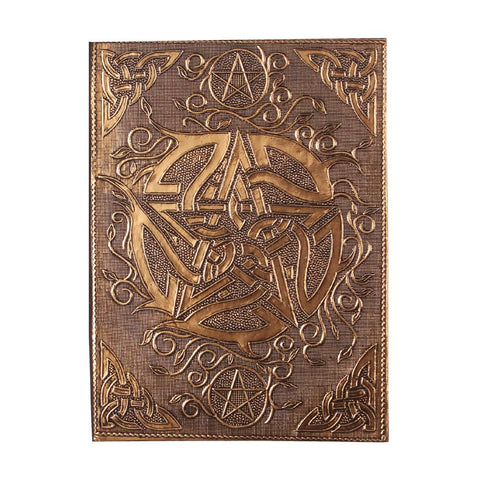 Copper Plated Pentacle Journal 5" x 7"